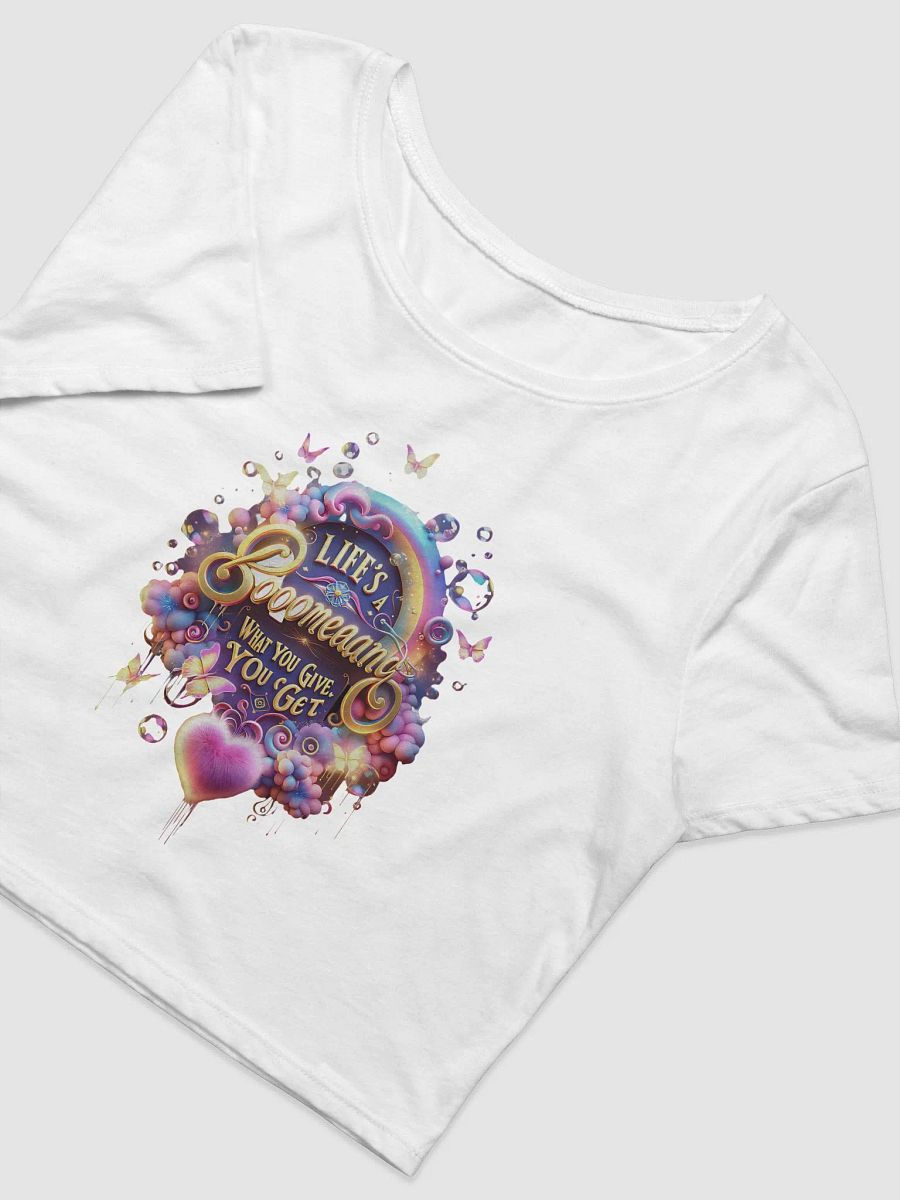 Boomerang Reflection Women's Crop Tee product image (21)