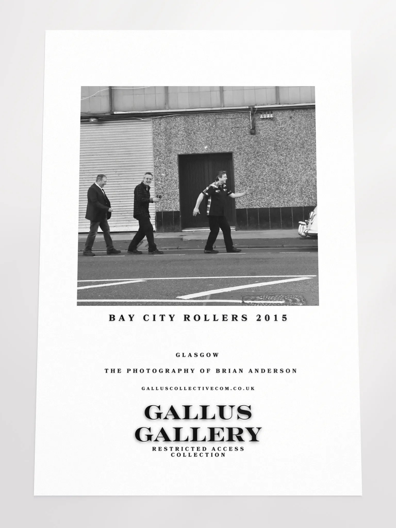 Gallus - Restricted Access Collection - Glasgow Bay City Rollers product image (4)
