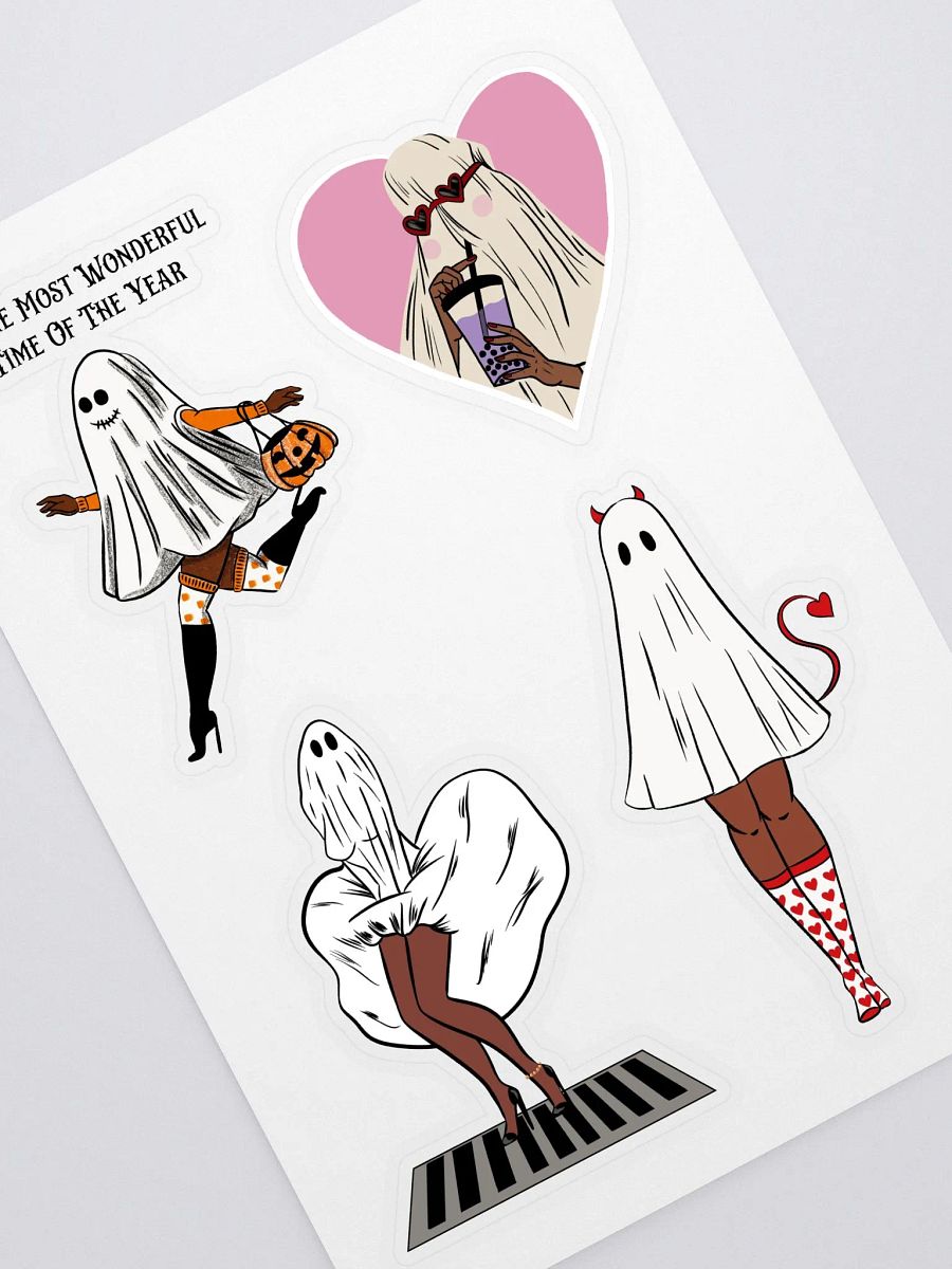 Sheet Ghost Sticker Sheet product image (1)