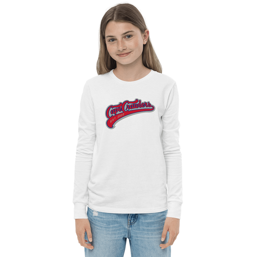 Varsity Logo (Red) Long Sleeve Youth Shirt product image (19)