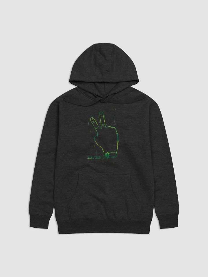 Linocut Peace Hoodie product image (1)