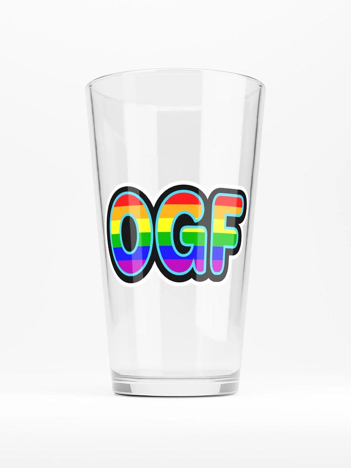 OGF Premium Pride Pint Glass product image (1)