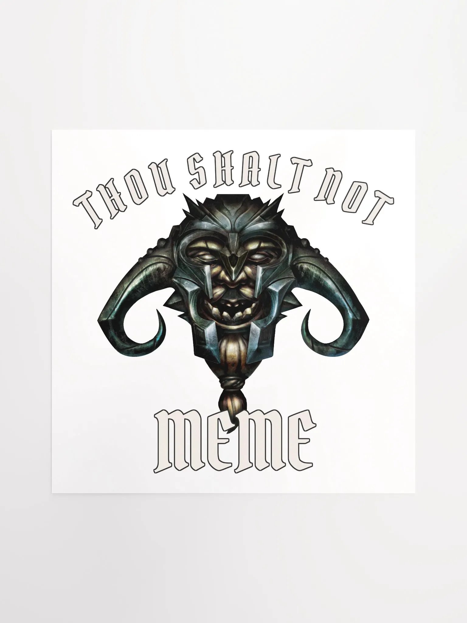 Thou Shalt Not Meme Poster product image (1)