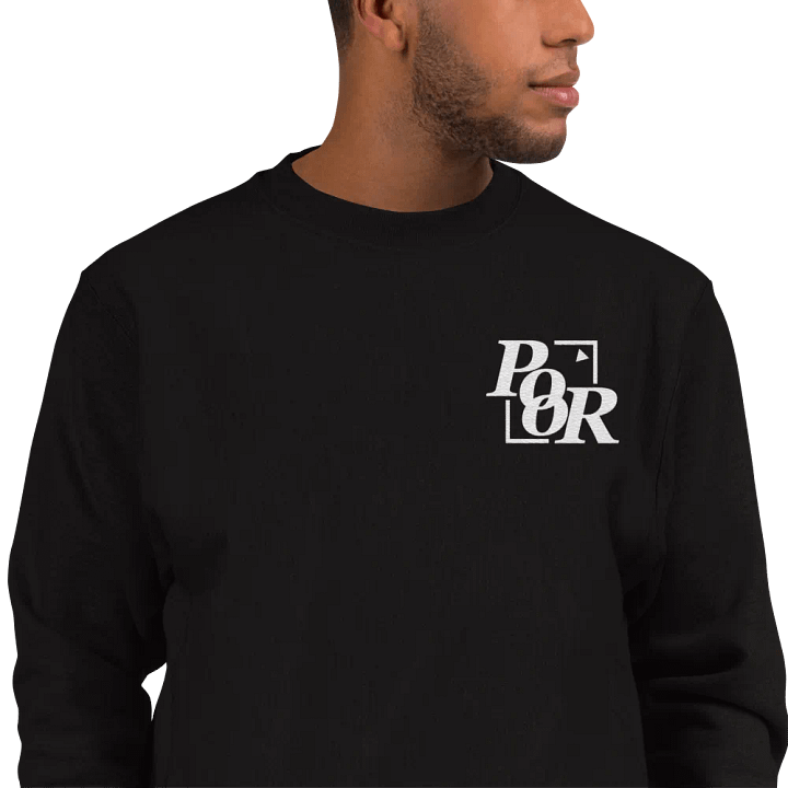 Poorboy's Subtle Embroidered Sweatshirt product image (1)