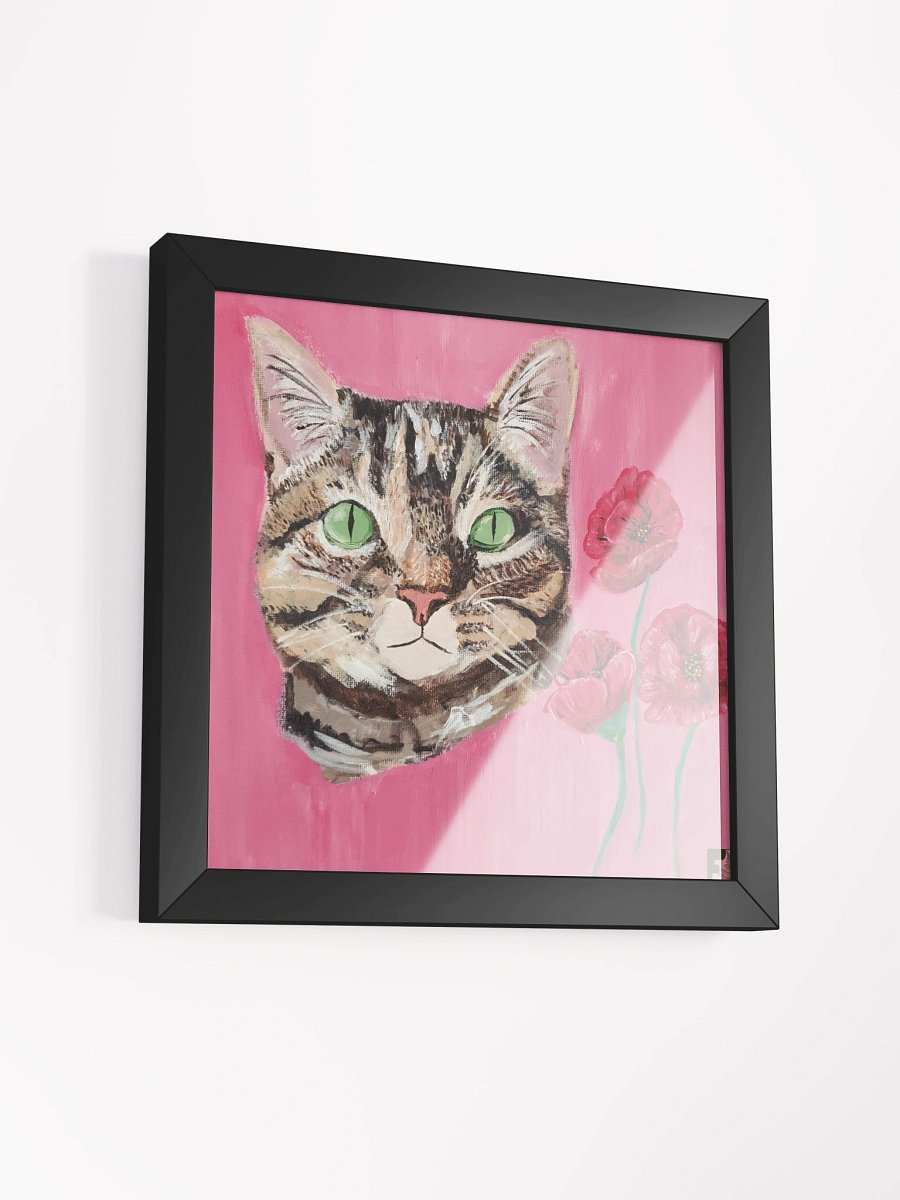"Poppy the Cat" Framed Poster Print product image (3)