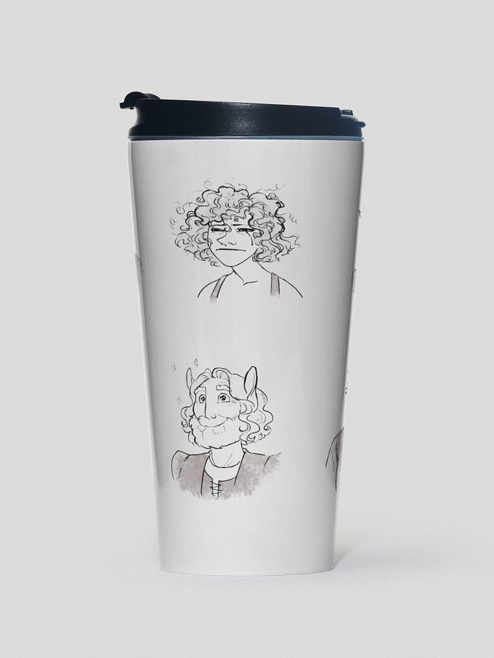 Morning Faces Travel Mug product image (1)