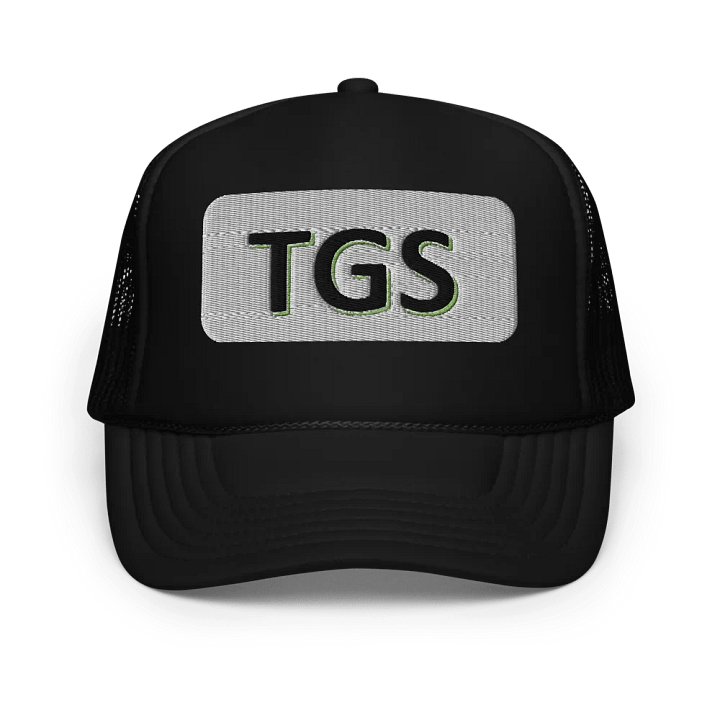TGS Bold Green Outline Trucker Hat product image (1)