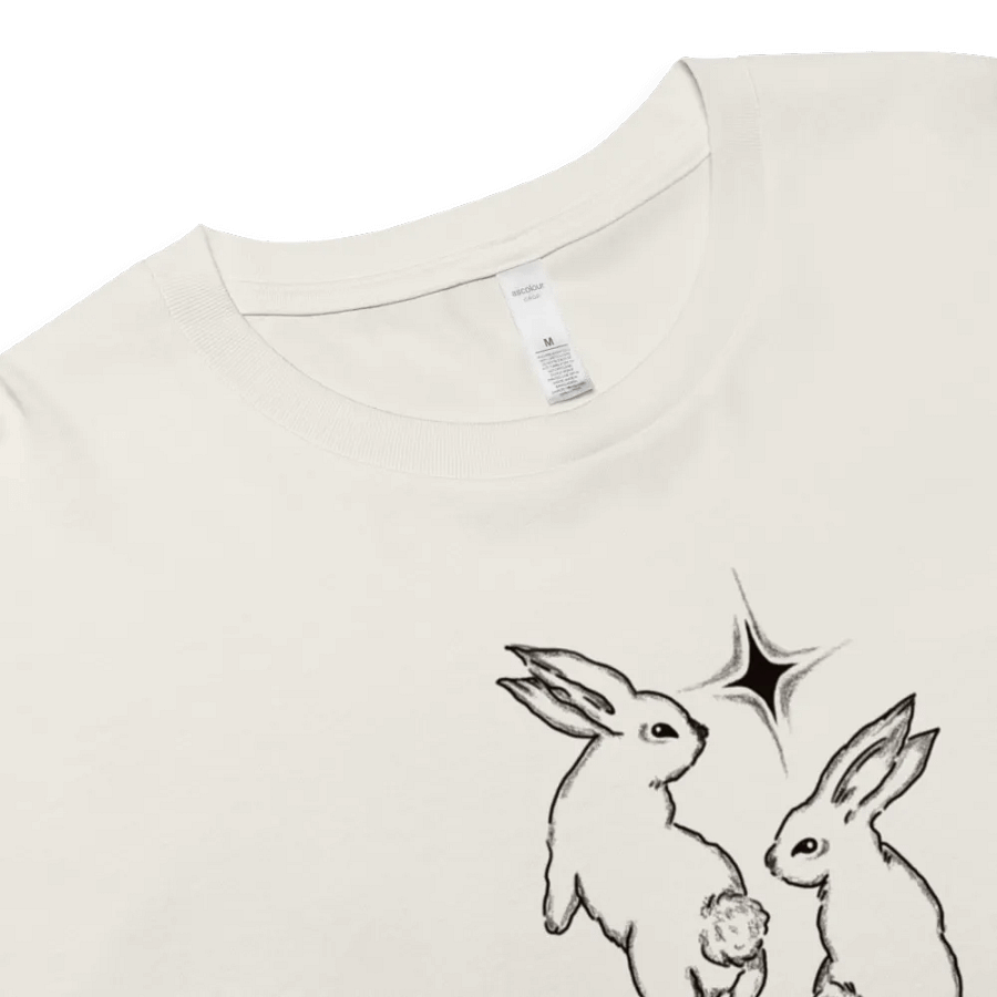 magical bunny- friends ecru shirt product image (5)