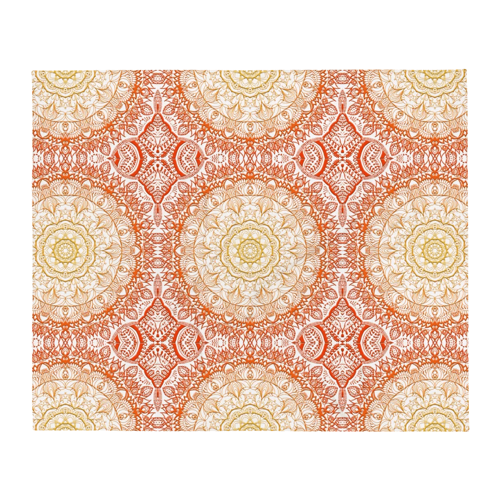 Vibrant Swirls Throw Blanket product image (2)