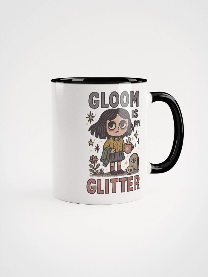 Gloom Is My Glitter Accent Mug product image (1)