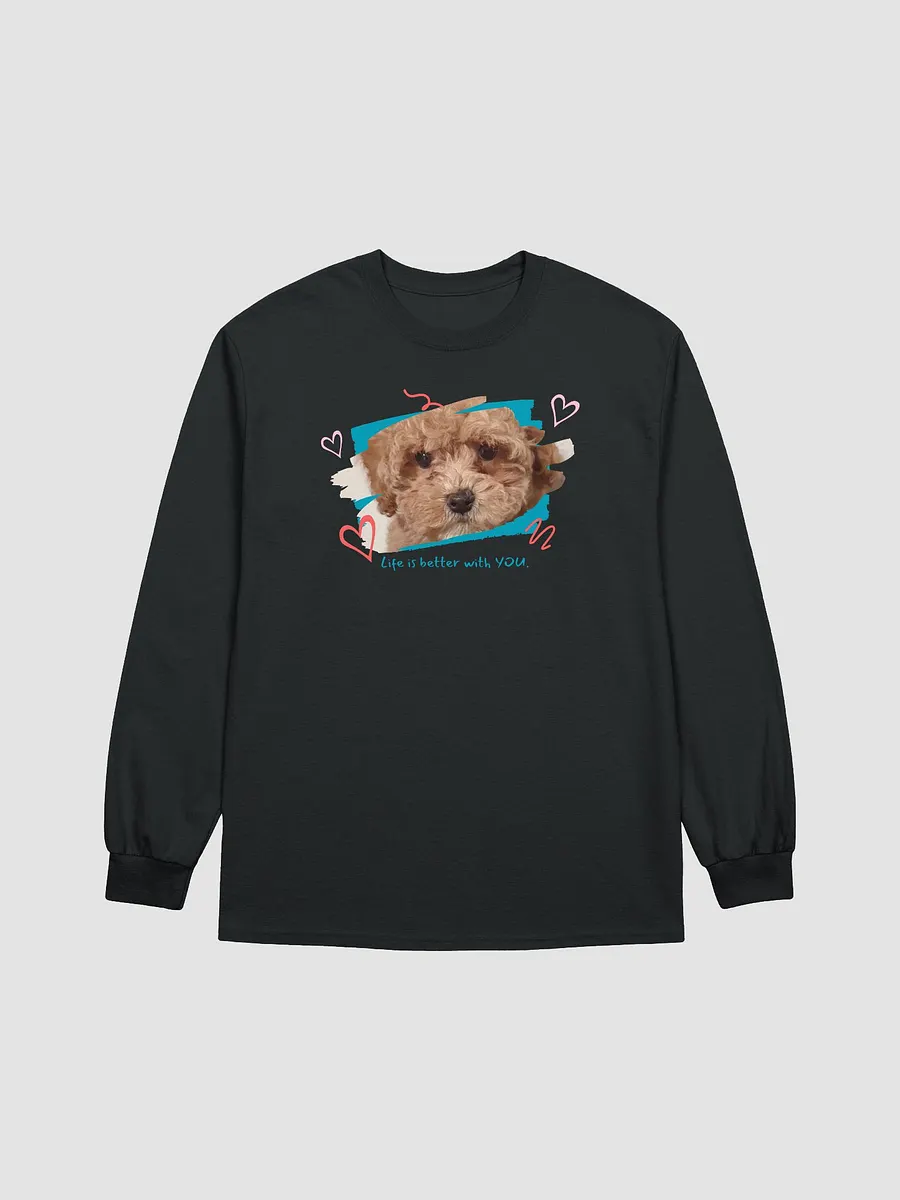PAPASITOS PAWS (Blue) LONG SLEEVE TEE product image (1)