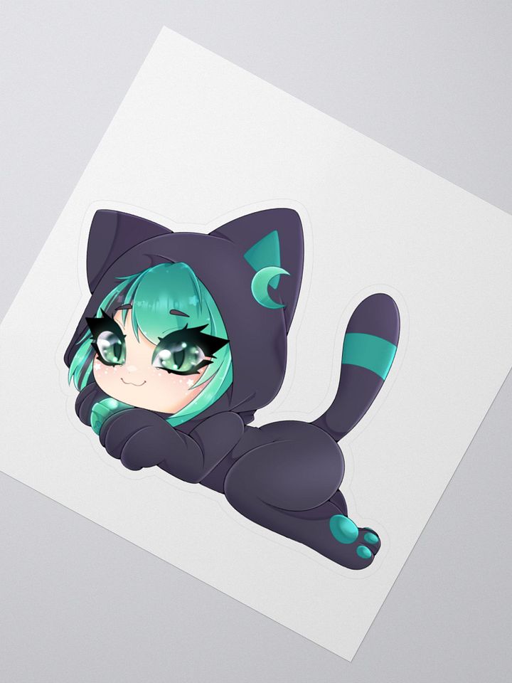 Sleepy Eepy Kitty Mintzey Sticker product image (2)