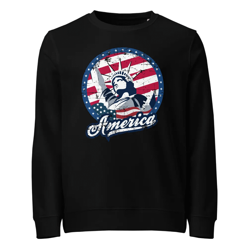 Liberty's Pride Unisex Organic Sweatshirt