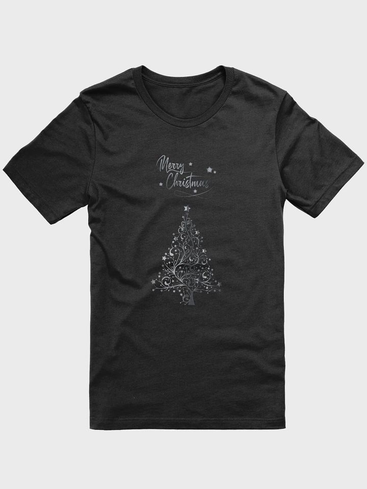 Silver Christmas Tree Merry Christmas T-Shirt - Silver product image (1)