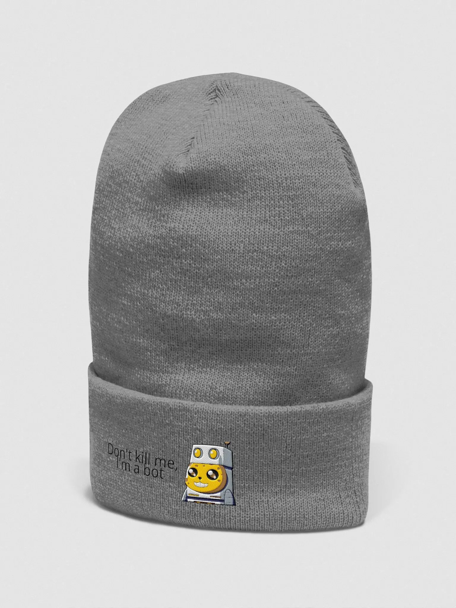 Don't kill me, I'm a bot beanie product image (7)