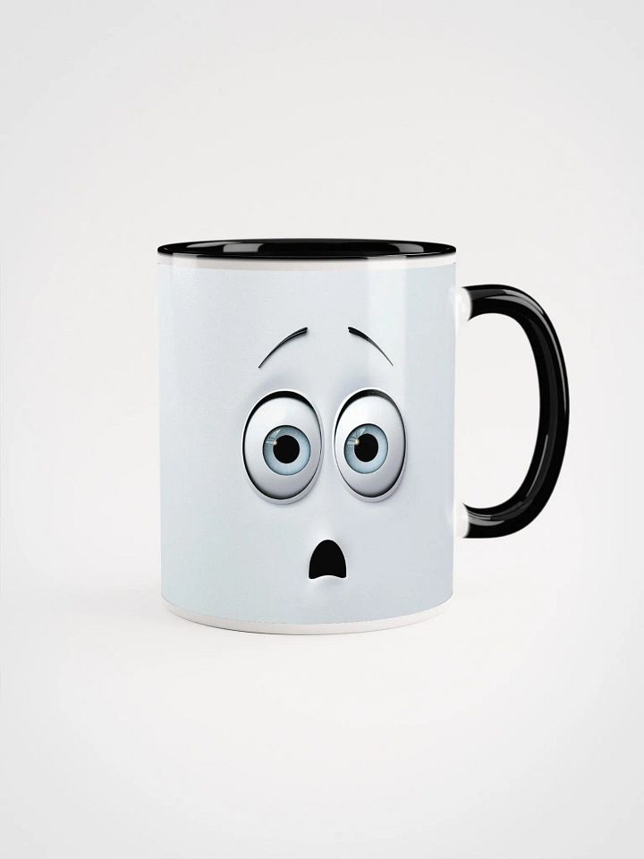 Whimsical Surprise Face Mug: Start Your Day with a Smile! product image (2)