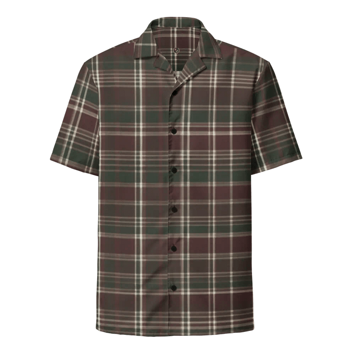 DARK GREEN MAROON PLAID product image (1)