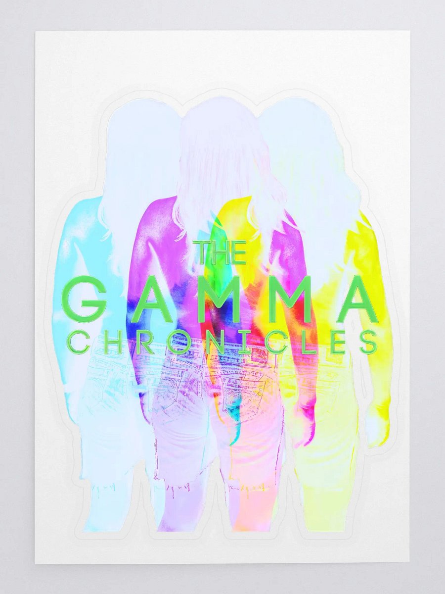 Gamma Chronicles: Rainbow Silhouette Sticker Sheet product image (3)