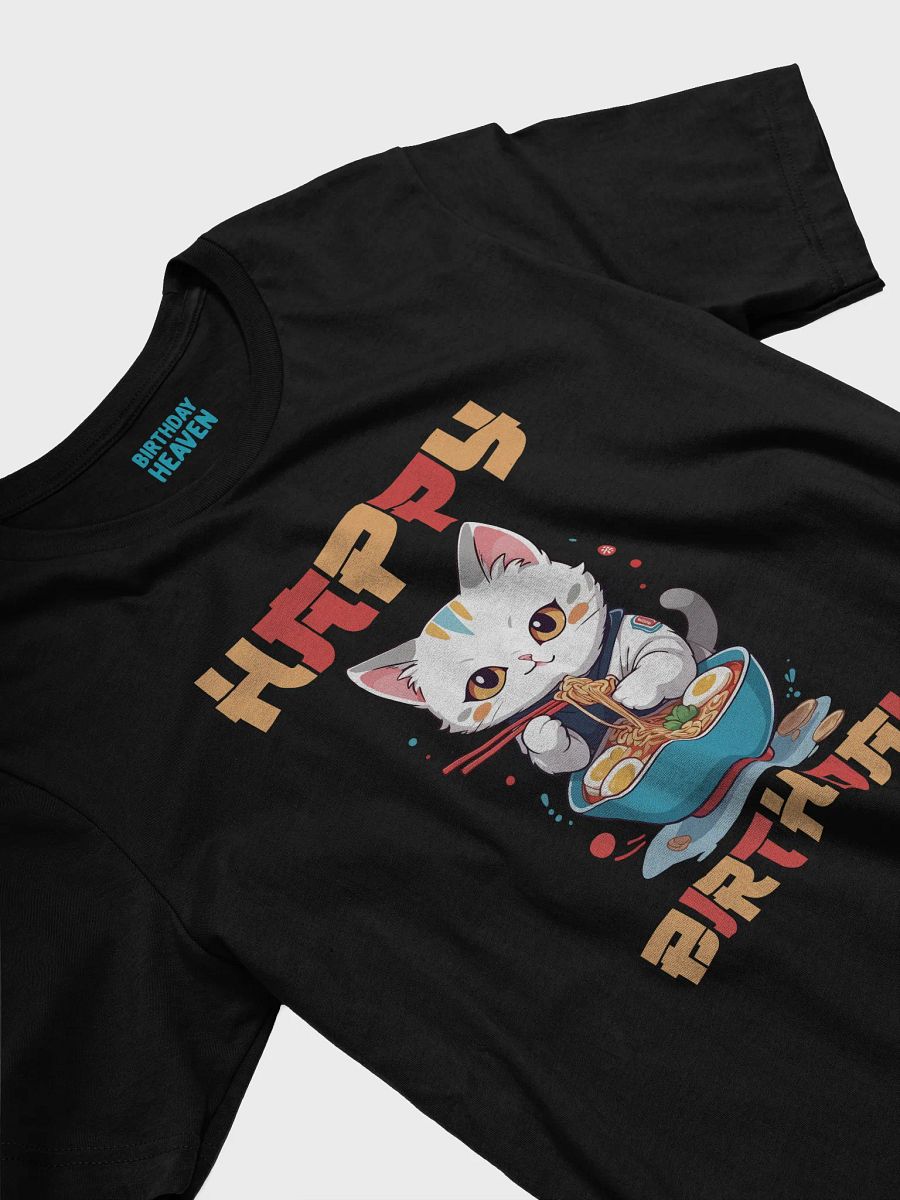 Happy Birthday (Cat With Noodles) T-Shirt product image (13)