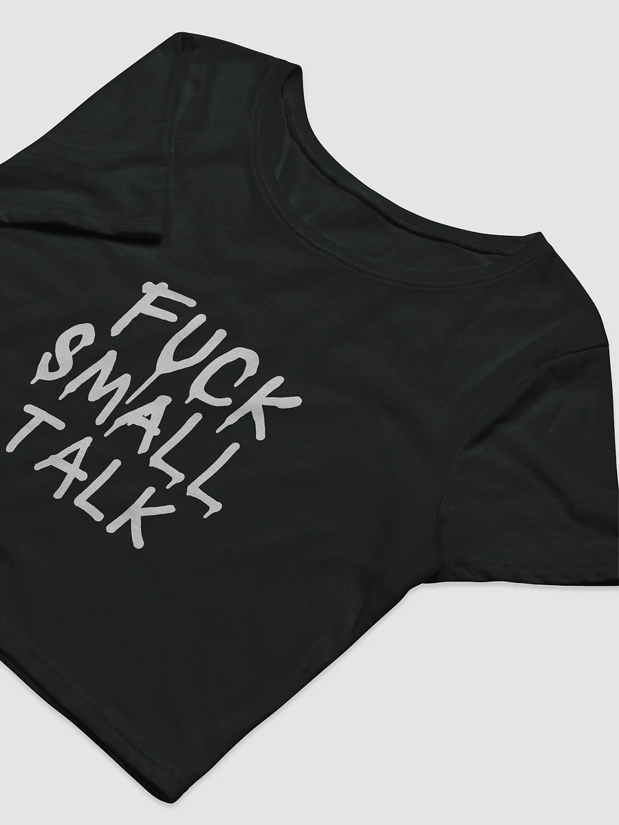 Fuck Small Talk Crop (2 Colors) product image (10)