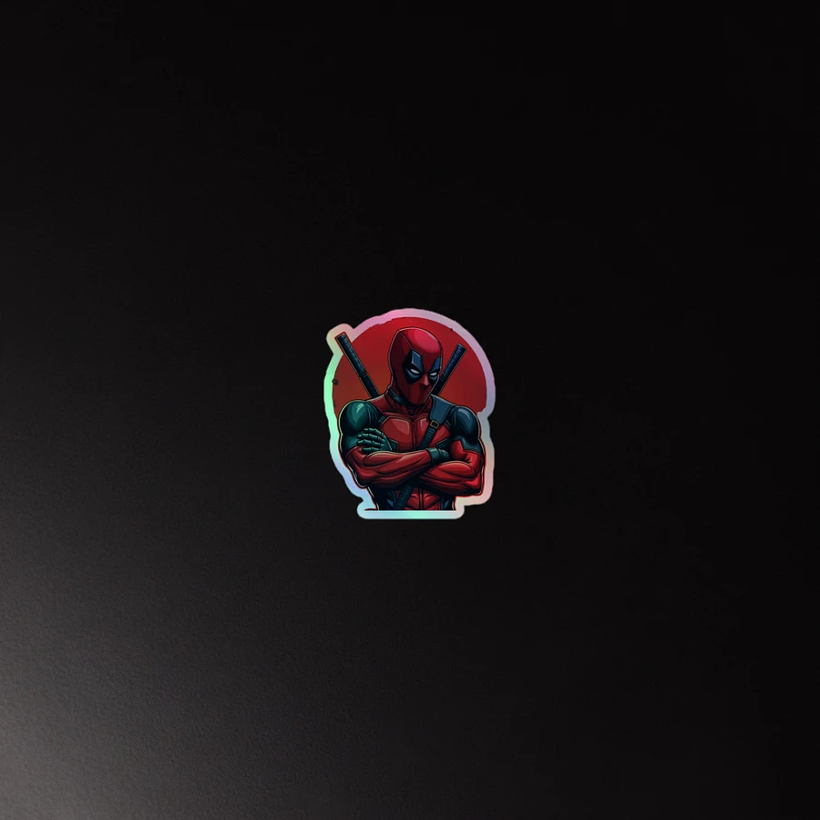 Deadpool Holographic Sticker Set product image (3)