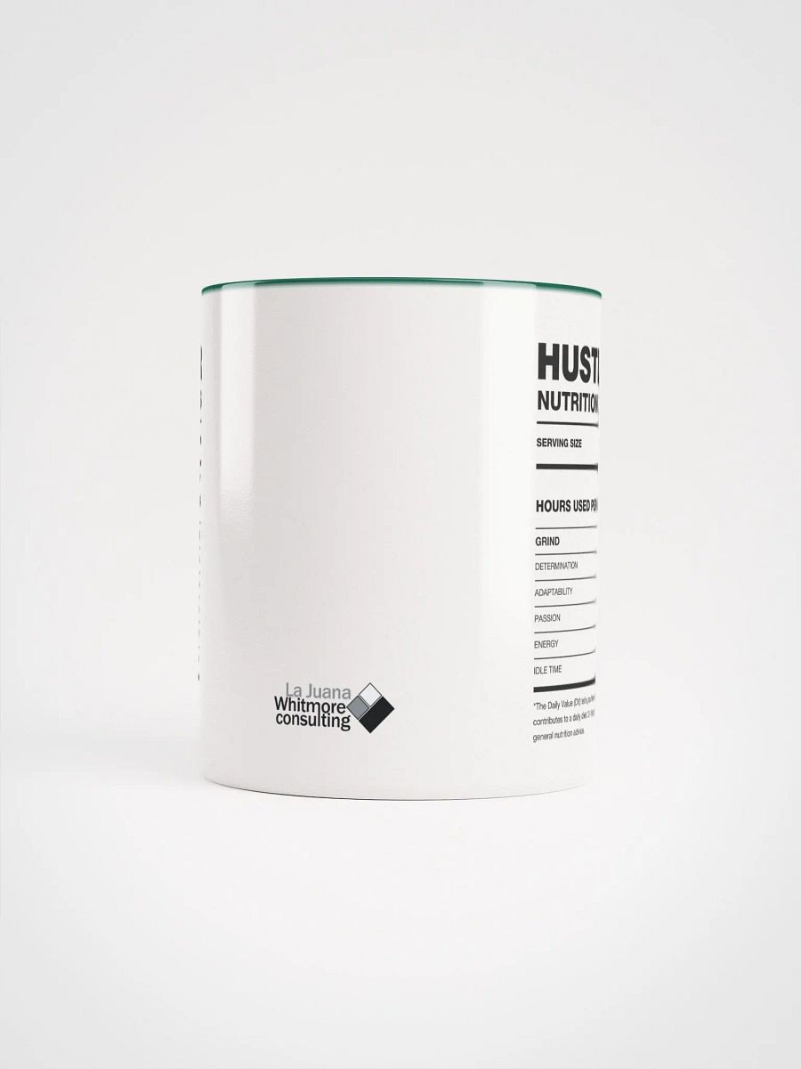 HUSTLER Nutrition Facts Ceramic Mug product image (5)