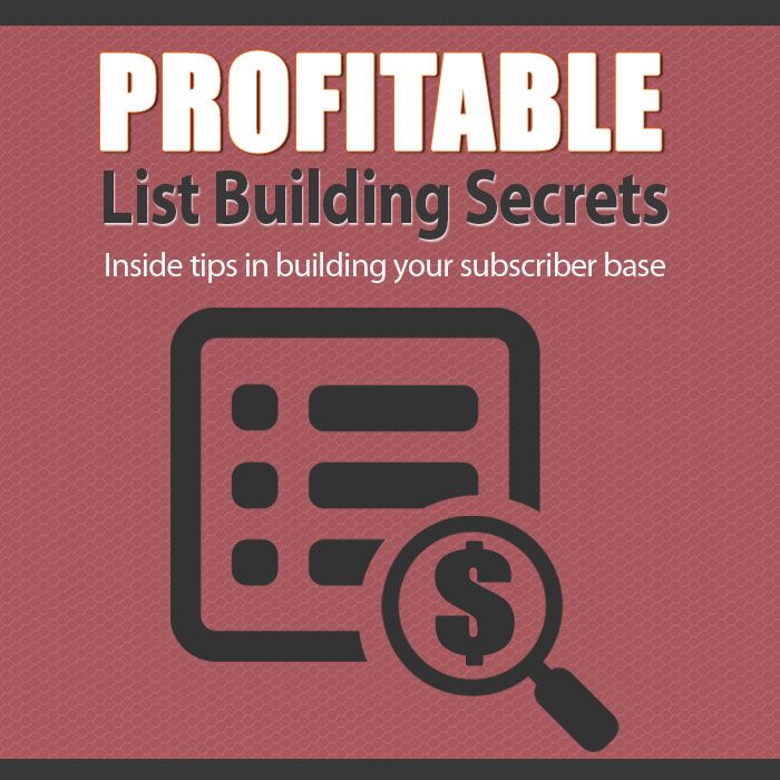 Profitable List Building Secrets product image (2)