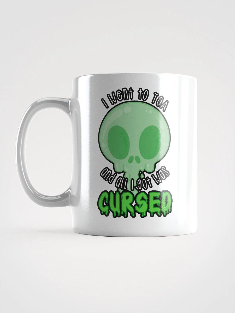 All I Got Was Cursed - Monk - White Glossy Mug product image (6)