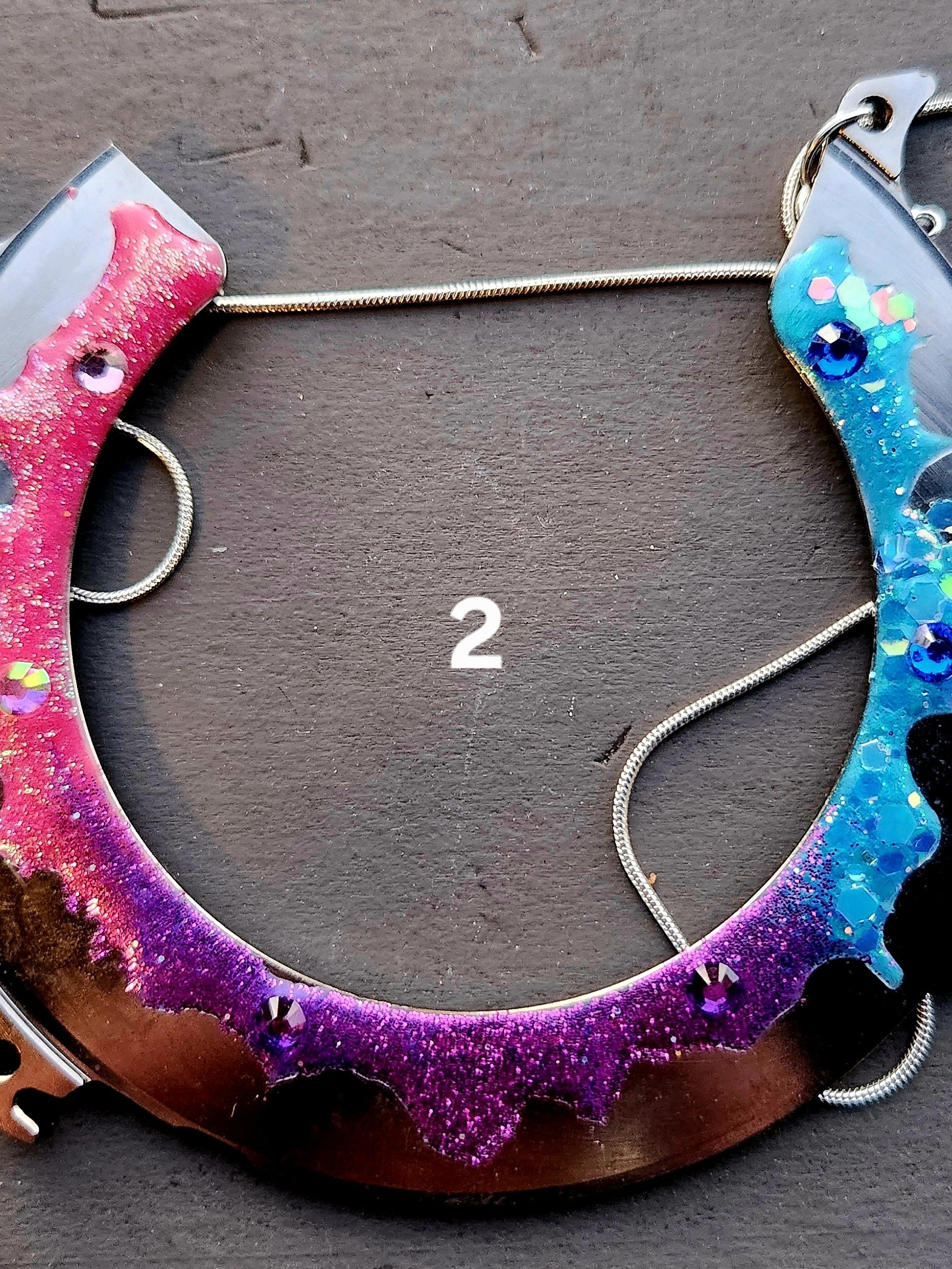 Paint Splatter Pride Flag Necklaces product image (2)