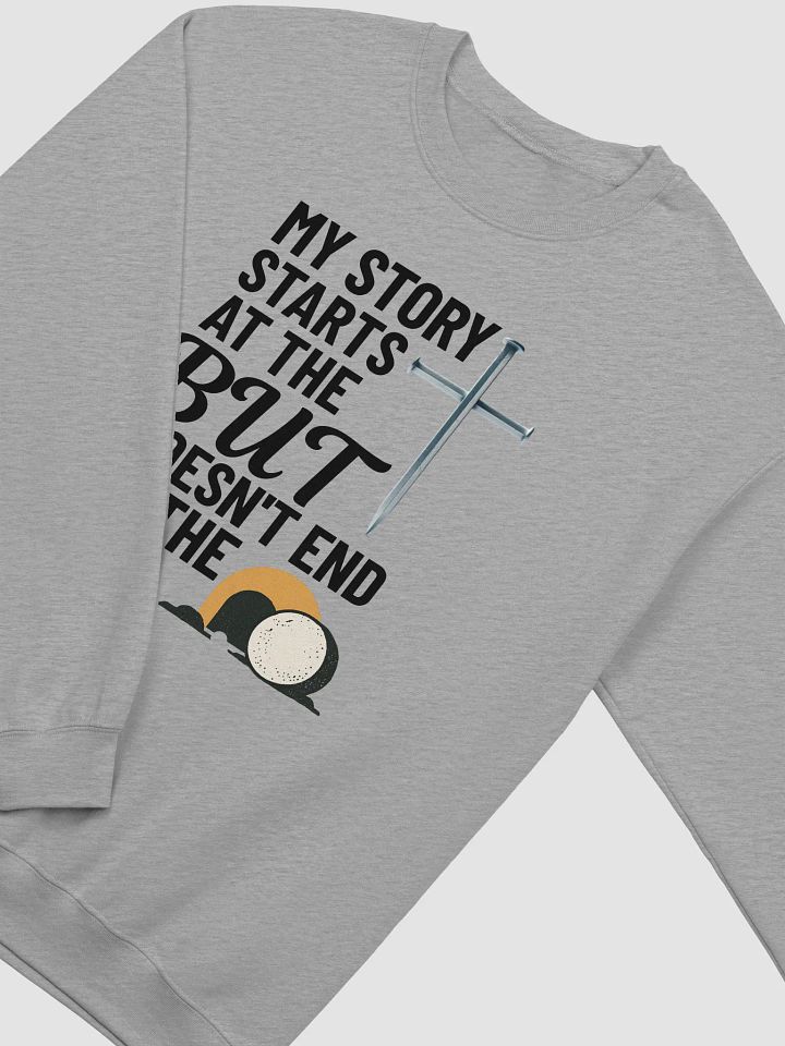 My Story Starts at the Cross – Faith Journey Sweatshirt product image (9)