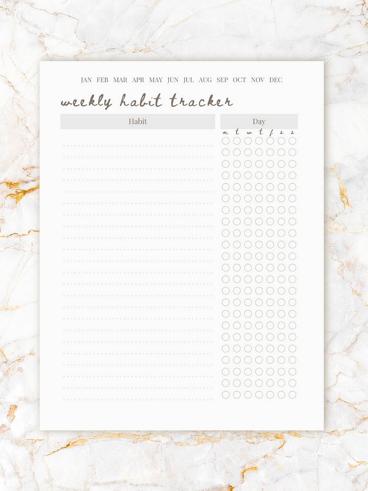 Weekly Habit Tracker product image (1)