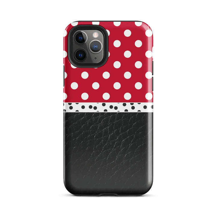 Red Dots Tough Case for iPhone® product image (2)