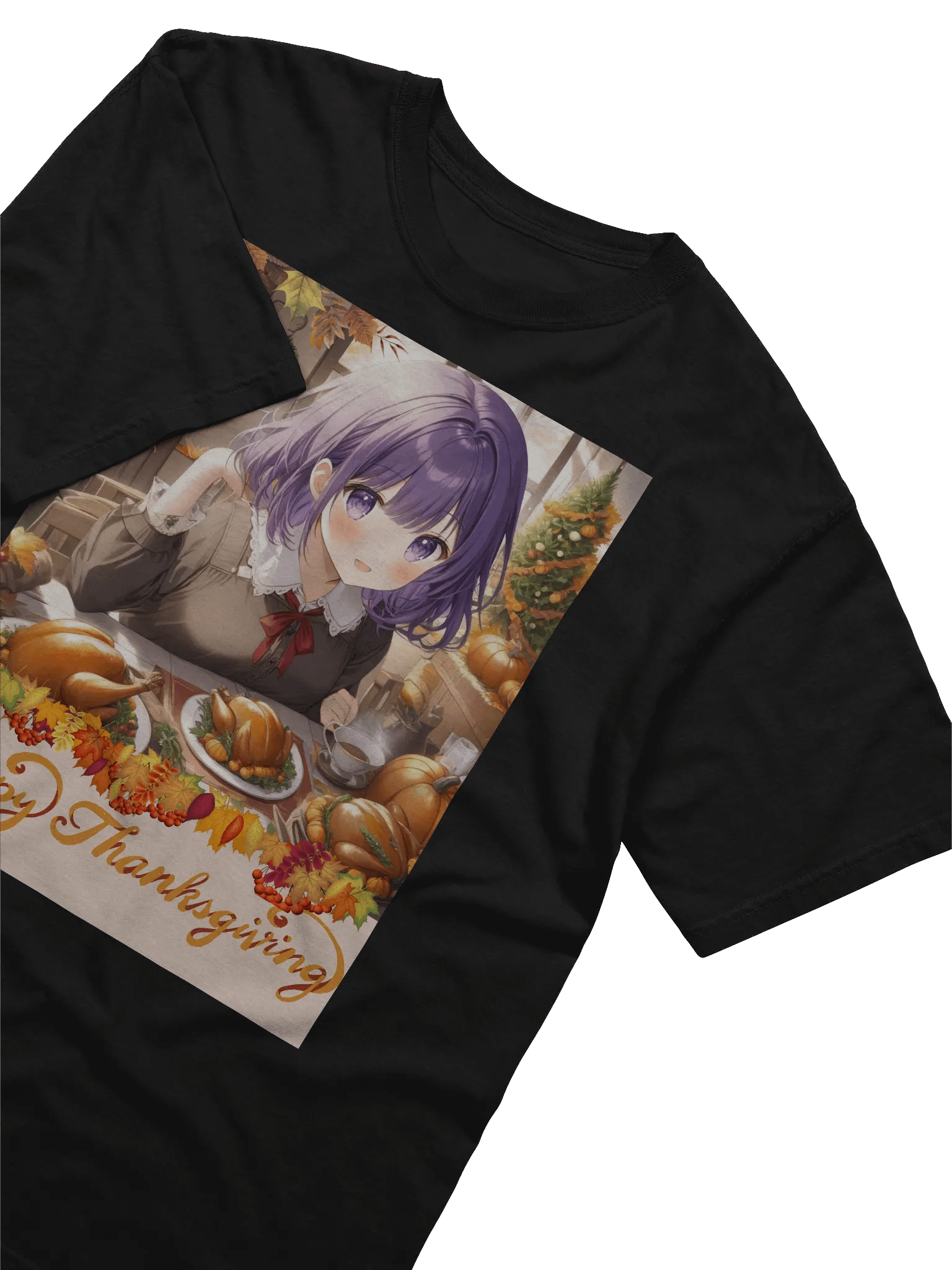 Anime Thanksgiving Feast T-Shirt product image (11)