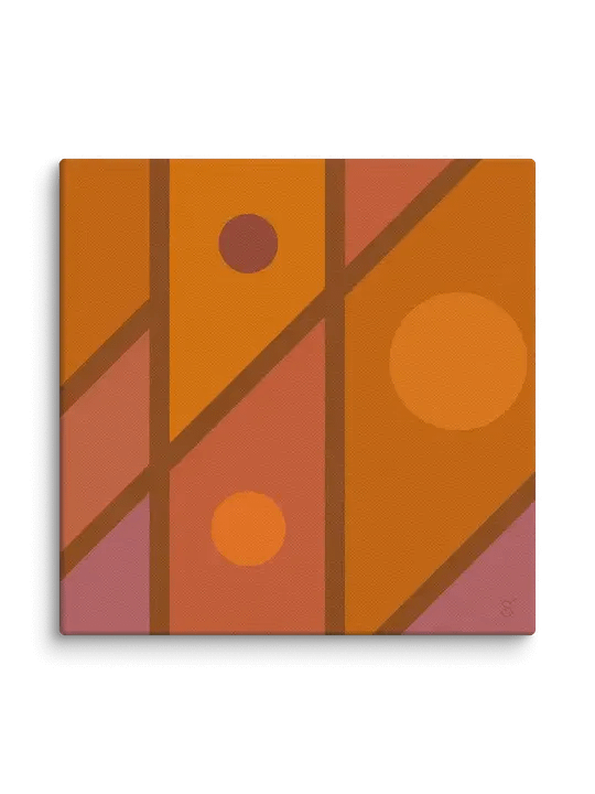Harmonious Geometry Canvas Art - Abstract Composition No. 2 product image (72)