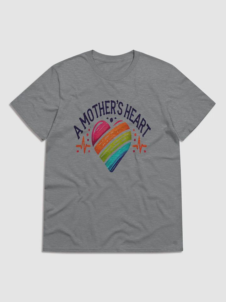 Mother's Heart Striped T-Shirt product image (1)
