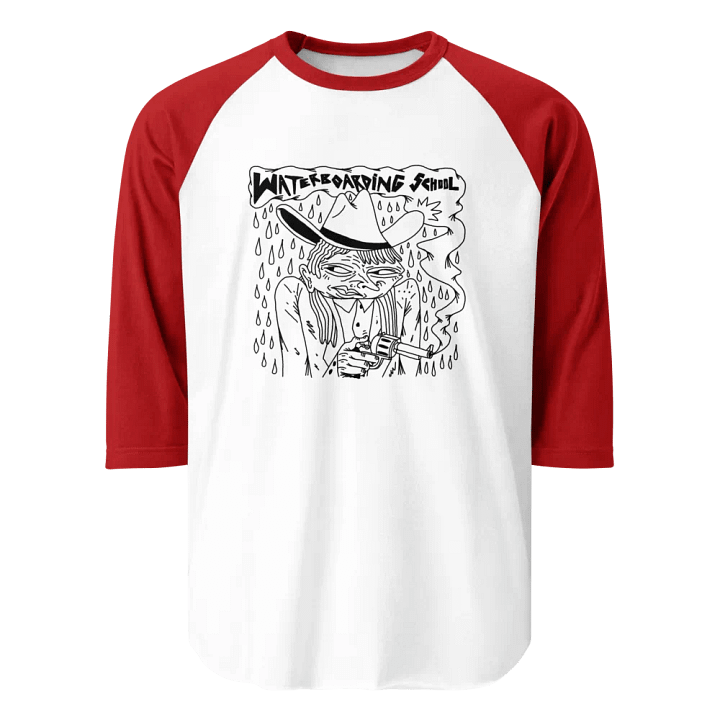 Sleeve Shirt Waterboarding School Cowboy B/W product image (1)