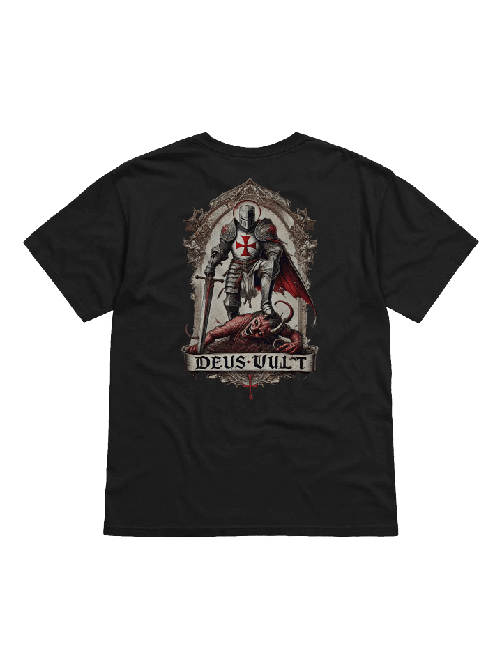⚔️ The Ultimate Knights Templar Deus Vult Tee ⚔️ product image (2)