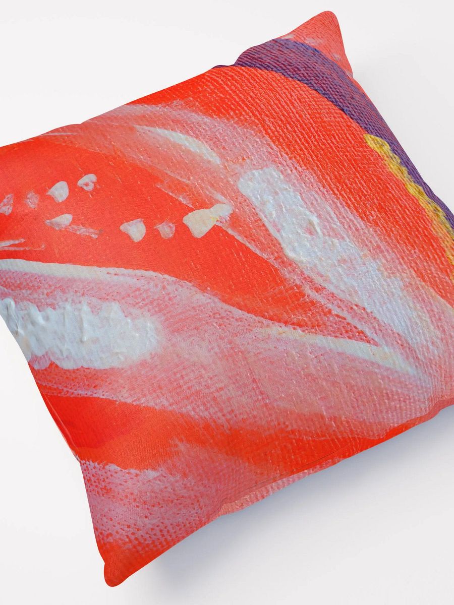 Trendy Red, White and Blue With Yellow Accent Decorative Throw Pillow product image (8)