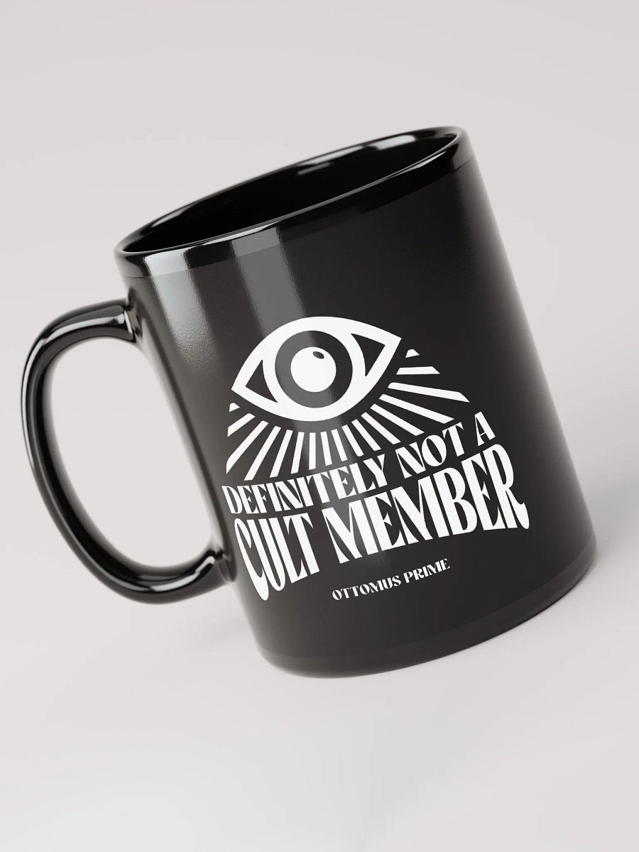Definitely Not A Cult Member Mug (Black) product image (2)