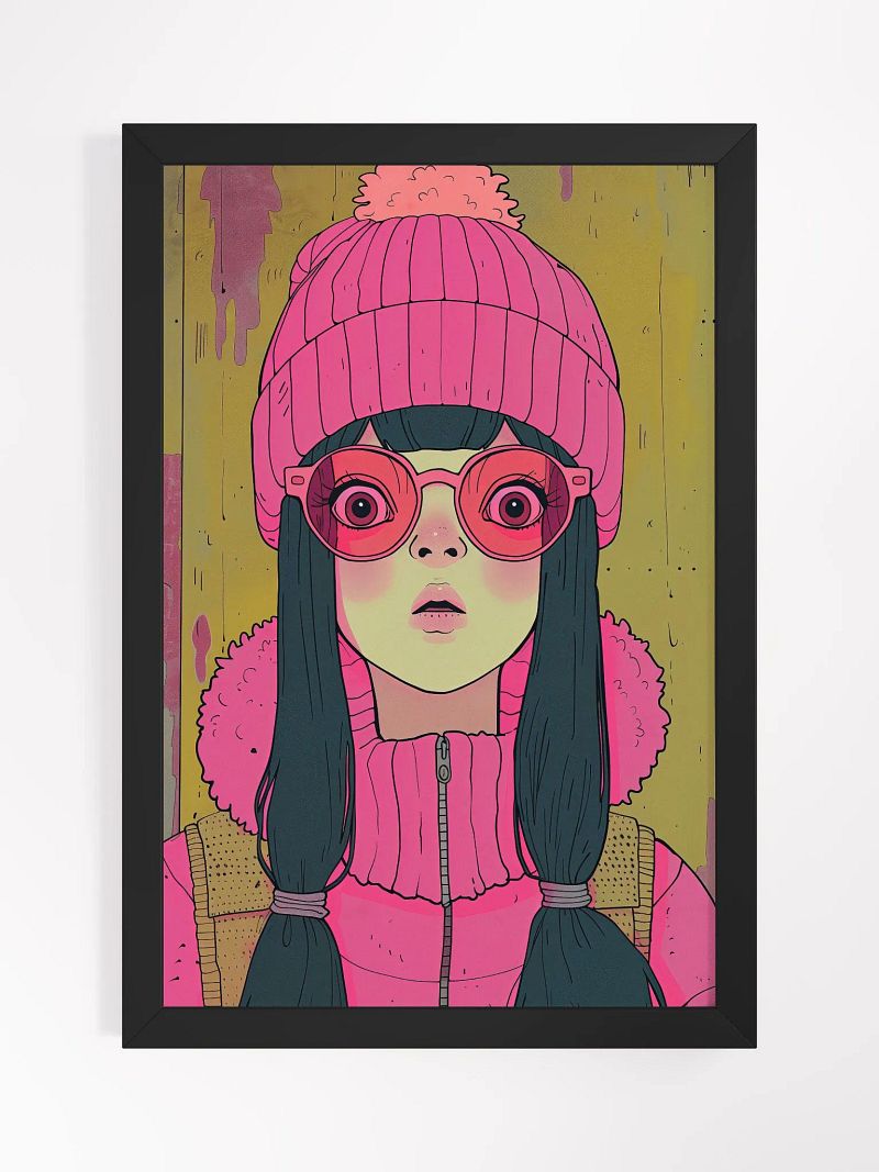 Geek Chic: Pop Art Framed Poster