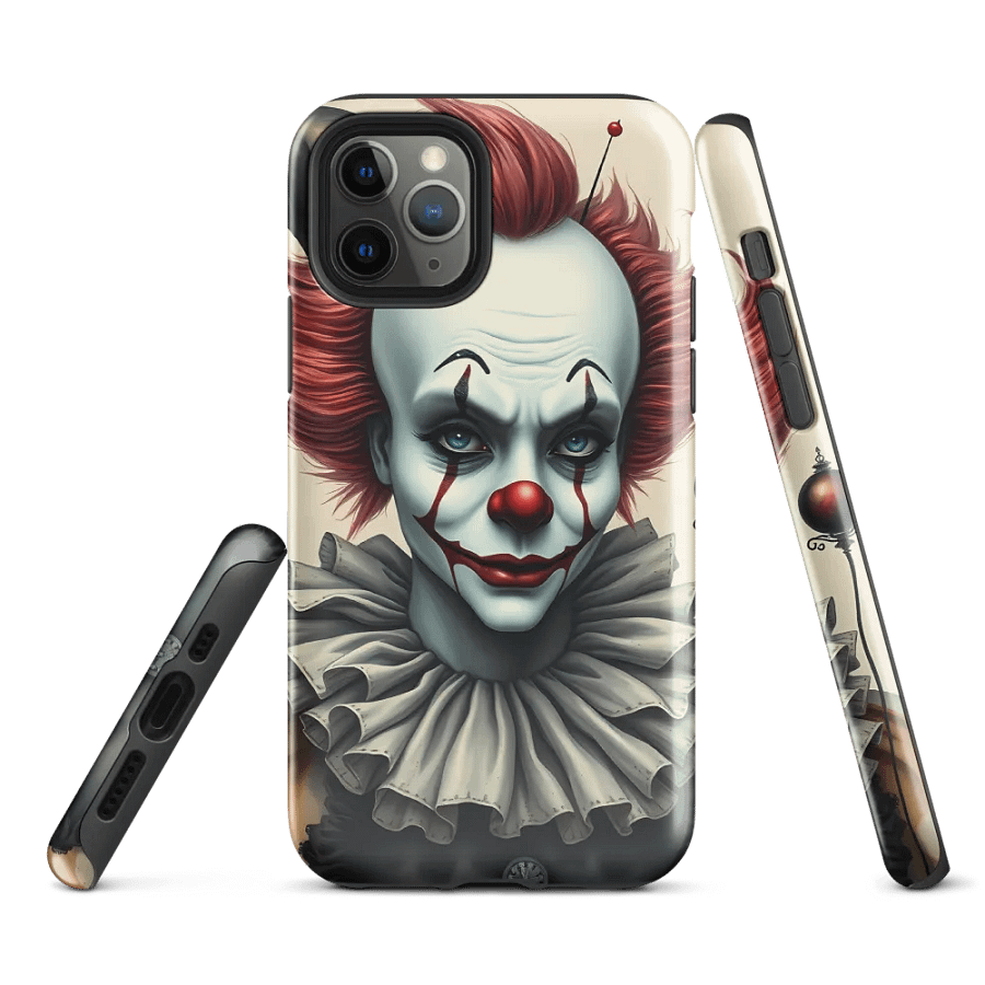 Whimsical Clown iPhone® Tough Case product image (2)