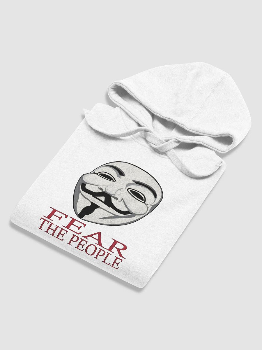 Fear The People - 02 - Red - Cotton Heritage Unisex Premium Hoodie product image (5)