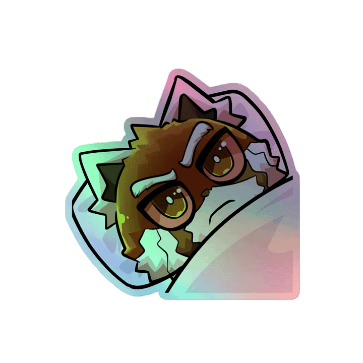 Holographic Insomnia Sticker product image (2)