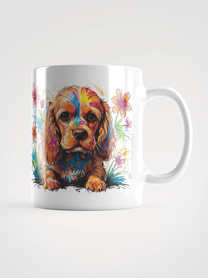 Scribbles Cocker Spaniel 7 , Mug product image (1)