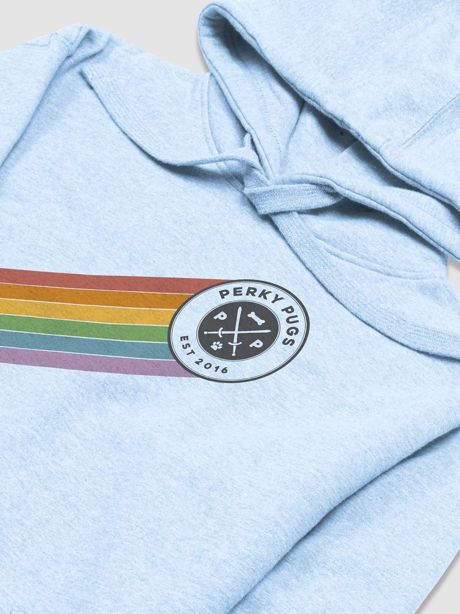 Perky Pride 2024 Retro Stripe Hoodie product image (3)