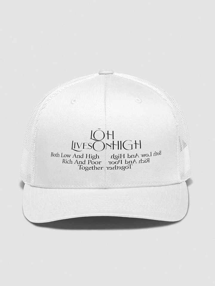 The Lives On HIGH | Original | Trucker Hat | Black product image (1)