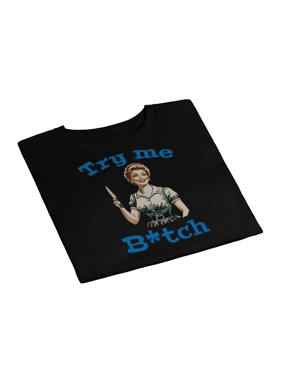 Try Me B*tch - Funny - Meme T-Shirt - AS Colour Women's Premium Crop Top product image (8)