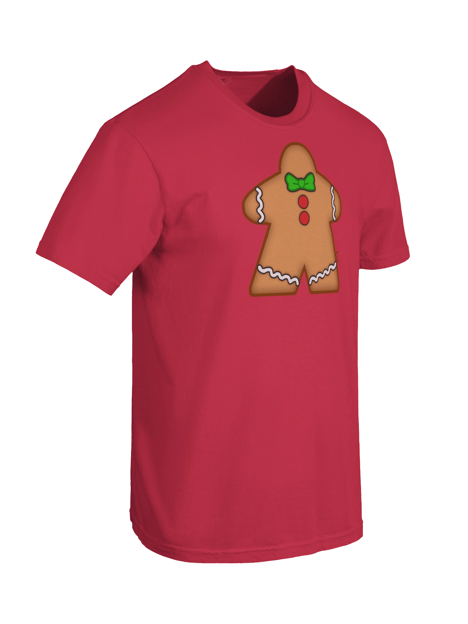 Gingerbread Meeple Cookie T-Shirt product image (64)
