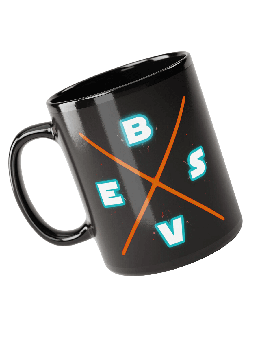 Empire State Bearded Villains Black Glossy Mug product image (5)