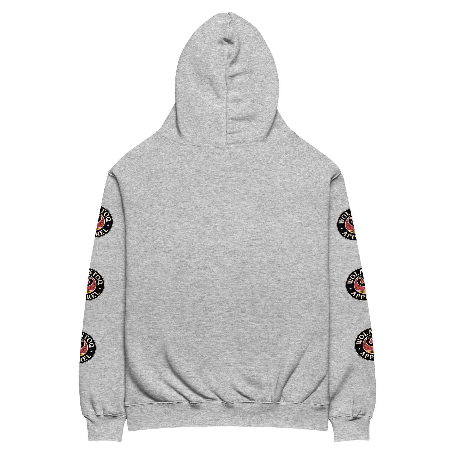 Red Symmetry Unisex Oversized Hoodie product image (5)